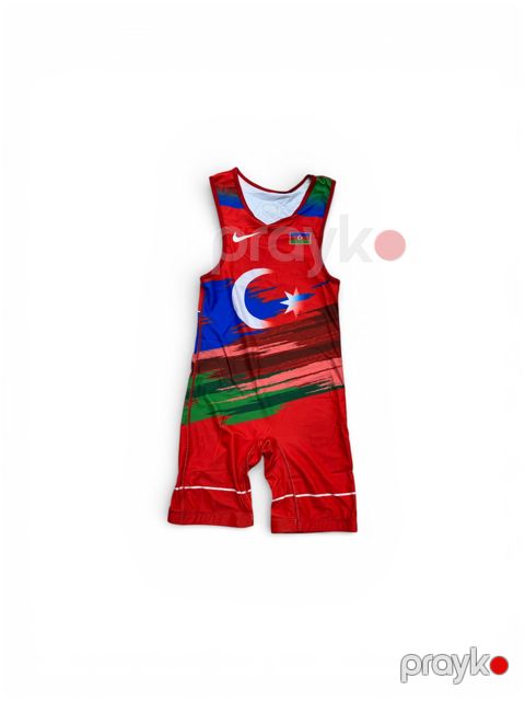 Güləş geyimi qırmızı ölçu M — Bakı