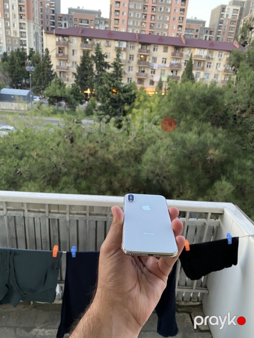 IPhone X, 64 GB, Gümüşü, Face ID — Apple iPhone, Bakı (4)