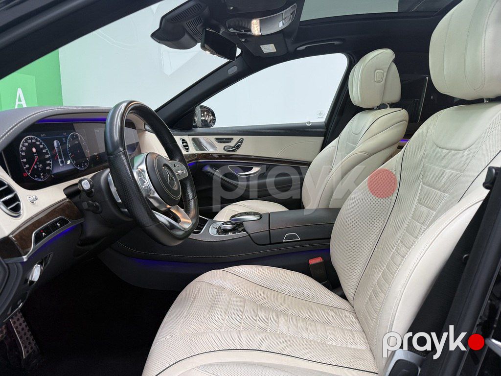 Mercedes S 560 4MATIC, 4.0 L, 2018 il, 45 900 km — Avtomobillər, Bakı (7)