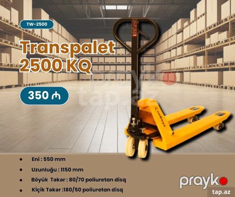 Transpalet Bar 2500kq — Bakı