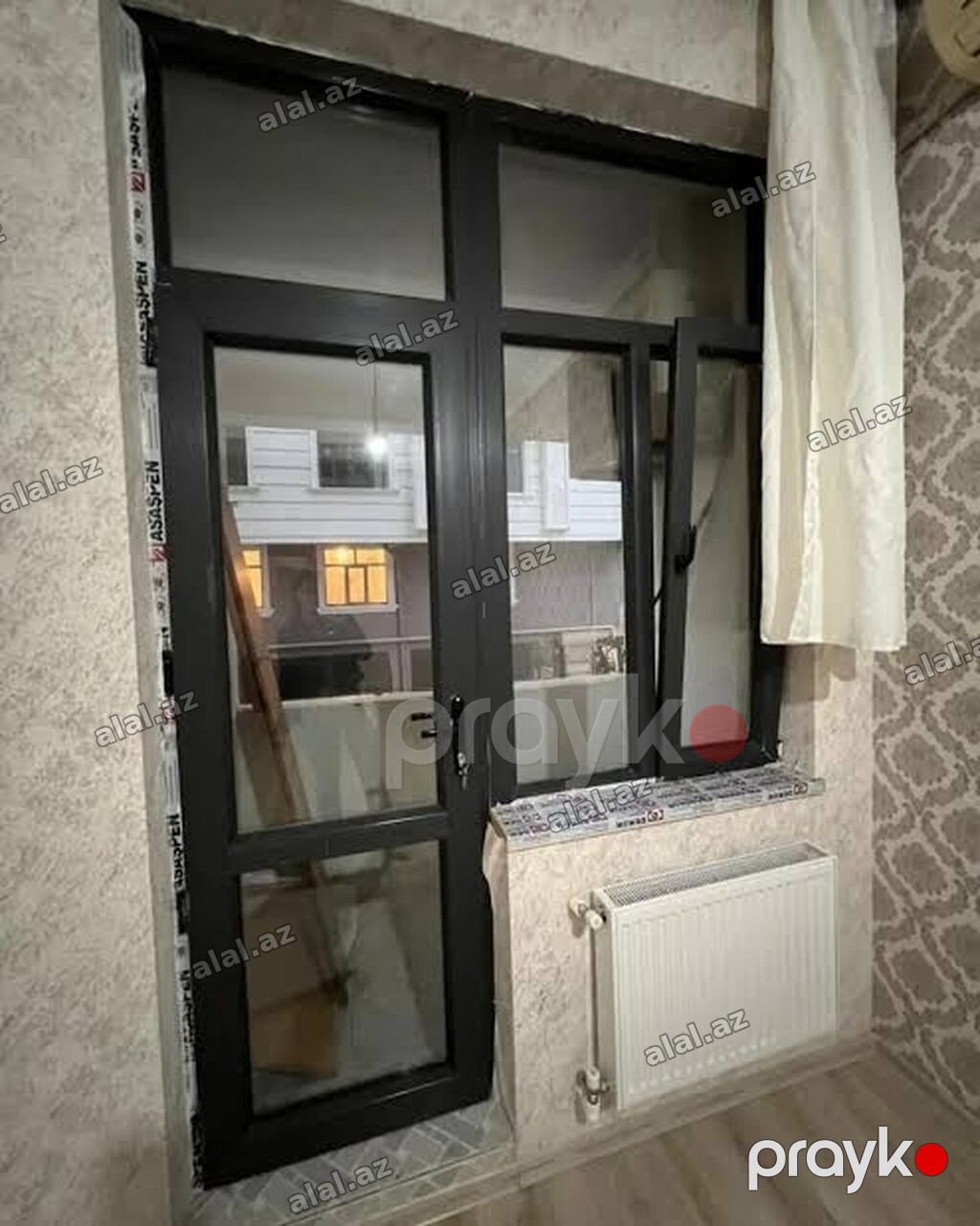 Plastik, Alüminium və şüşə balkon/teras Insta: PVC1001 Tiktok — Təmir və inşaat, Bakı (3)