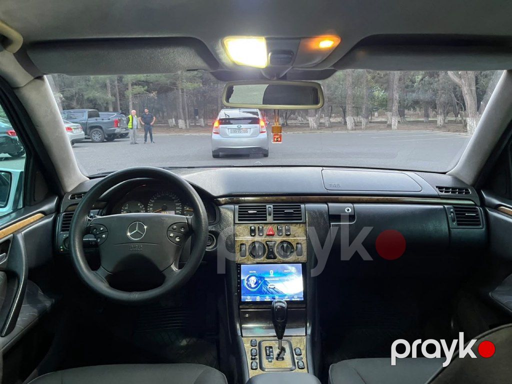 Mercedes E 220, 2.2 L, 2000 il, 340 000 km — Avtomobillər, Bakı (11)