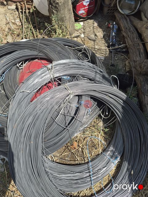 Metal məftil – rulon şəklində - Material: polad məftil - Quruluş — Bakı