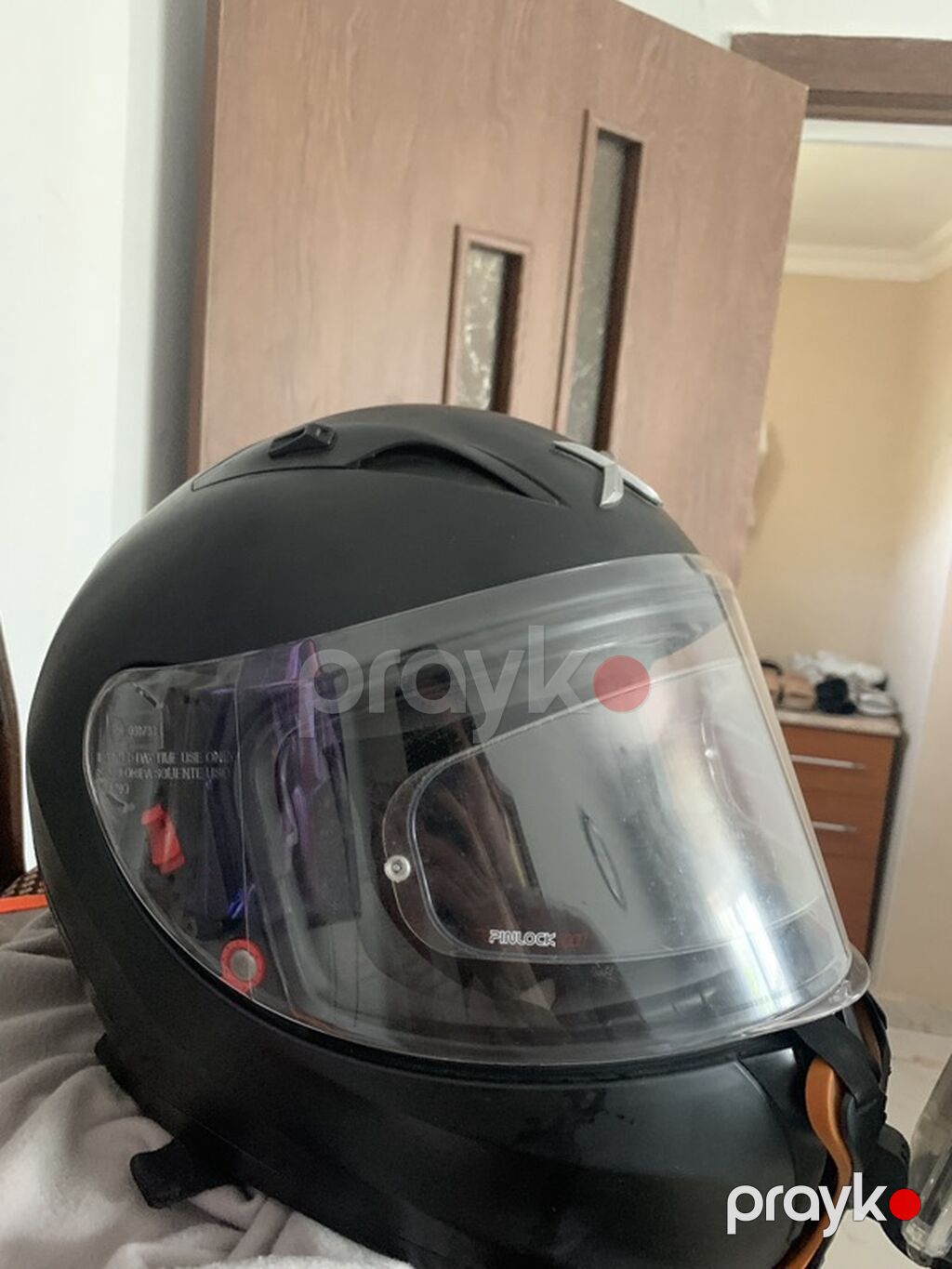 Motodel üçün tam üzlü kaska və ön montajlı action kamera dəsti — Motosiklet geyimi, Bakı (2)