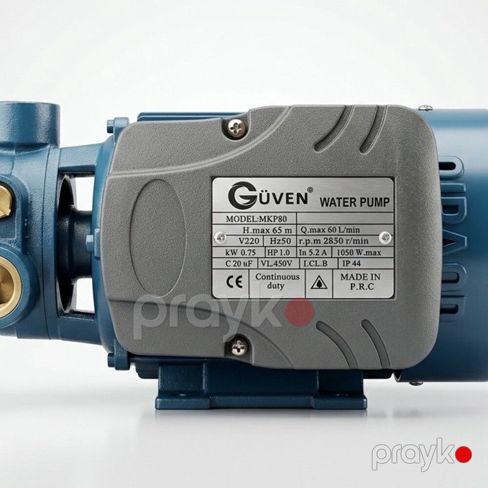 Su nasosu Güven MKP80, 750 Vt, 65 m, 60 litr/dəq — Mallar, Bakı (3)