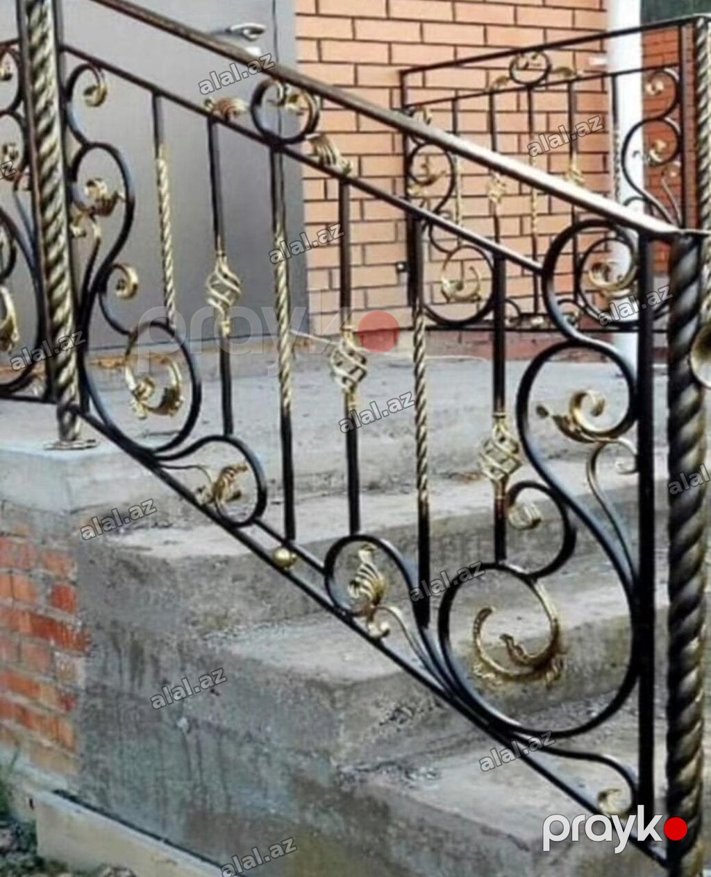 Balkon məhəccəri, Dəmir, Ödənişli çatdırılma, Ünvandan götürmə, Pulsuz çatdırılm — Elektronika, Bakı (4)