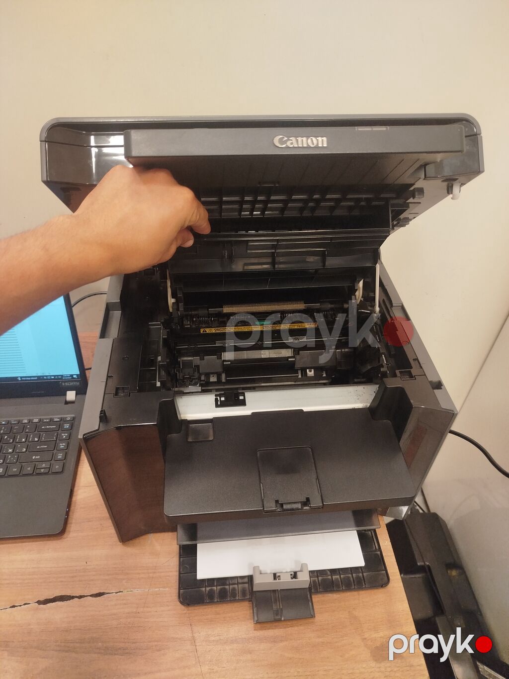 Canon mf4410 çap,copy,skan ağ qara lazer — Printerləri, Bakı (3)