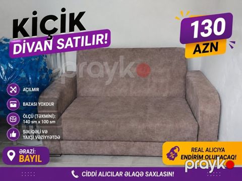 Aynur92 kod5057 Kiçik Divan Satılır Qiymət: 130 AZN Ölçüsü — Mehdiabad