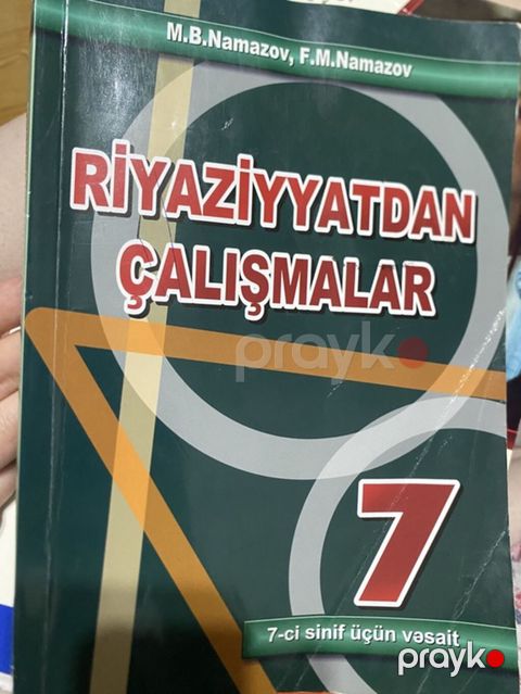 Məhsul: “Riyaziyyatdan Çalışmalar” – 7-ci sinif üçün vəsait — Bakı