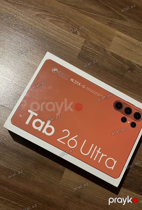 Ccıt Tab 26 Ultra planşet - Rəng: Narıncı (metallik arxa panel) — Bakı