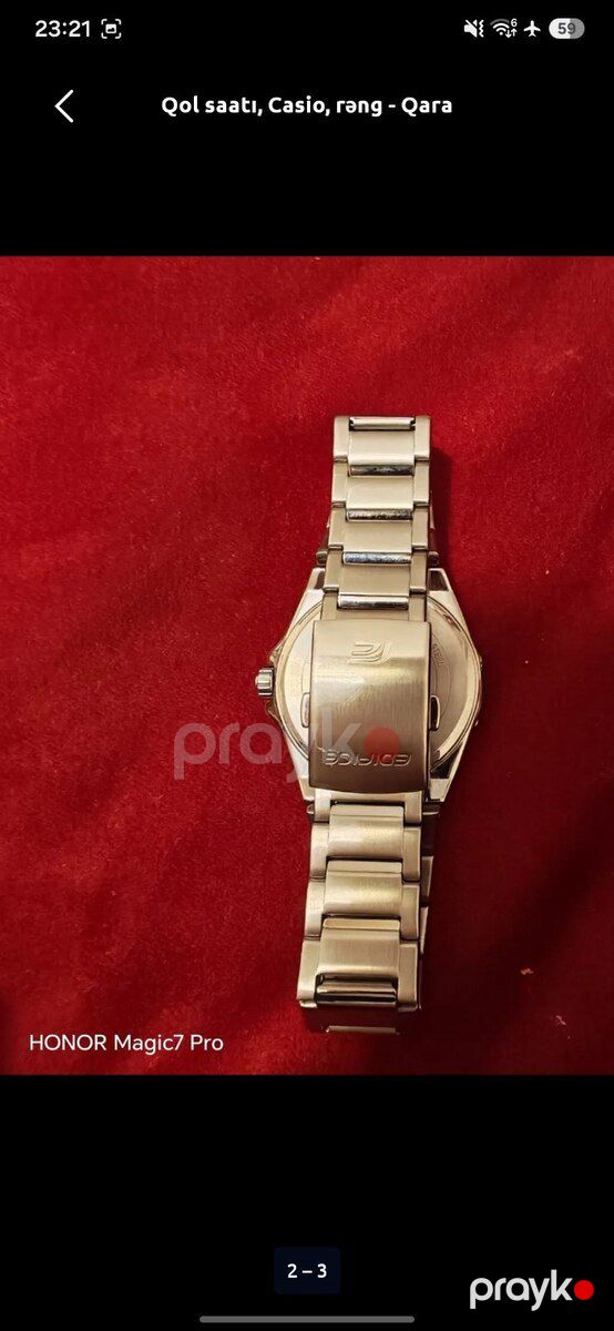 Casio edifice qol saatı — Şəxsi əşyalar, Gəncə (2)