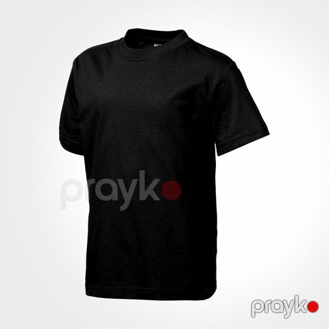 Oğlanlar üçün futbolka Slazenger 33S0599, qara, pambıq, ölçü 14 yaş — Bakı