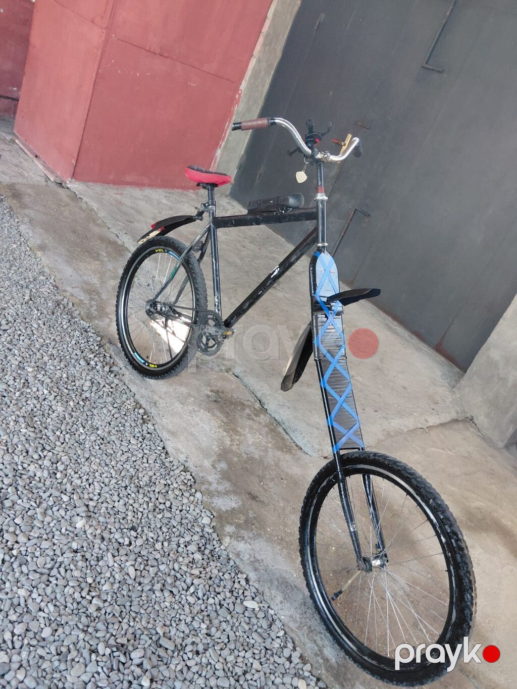 Xüsusi yığma uzun çəngəl “chopper” tipli velosiped - Konstruksiya — Yol velosipedləri, Ağsu (2)