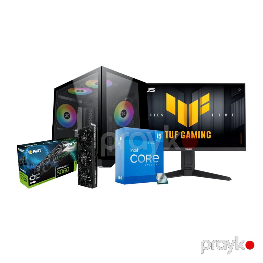 StormTitan Gaming PC- RTX 5060, İ5-12400 — Masaüstü kompüterlər, Bakı (2)