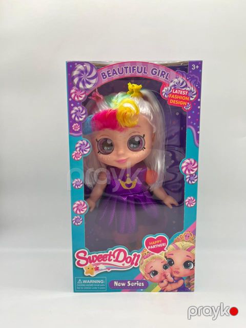 Kukla Sweet Dol, plastik, 25 sm, 3+ yaş — Bakı
