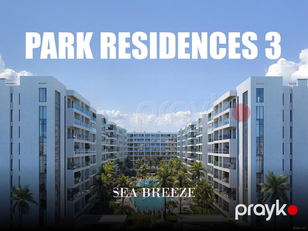 1 otaqlı studiya, 57.8 m², Sabunçu rayonu, Nardaran qəsəbəsi, Park Residence 3 — Mənzil, Bakı (3)