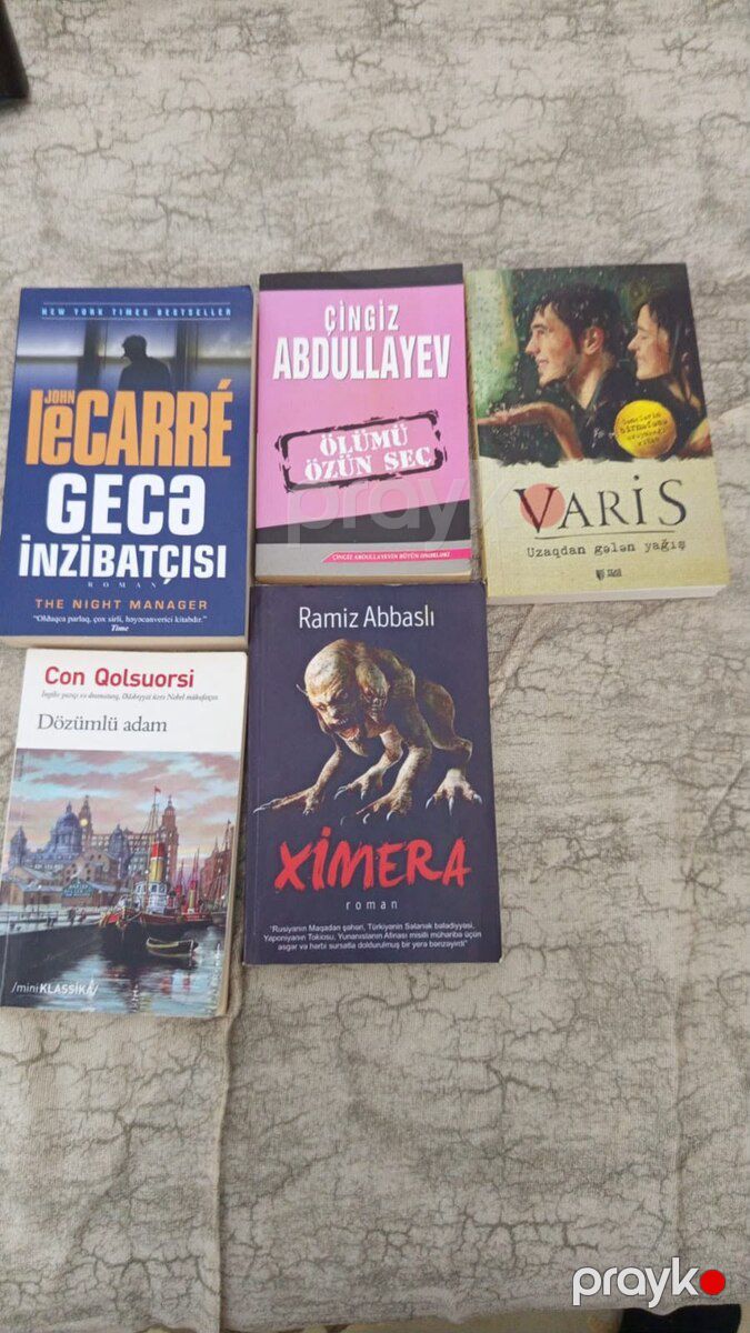 Bədii kitablar — Kitablar və jurnallar, Bakı (2)