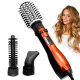 Gemei GM-4828 Fırlanan Fen Fırçası – 3-ü 1-də Professional Saç Qurutma Feni — Etrend.az — Qulluq üçün texnika və aksesuarlar