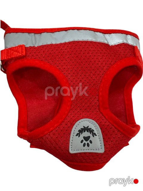 Sinə qayışı itlər üçün K-522, qırmızı, ölçü XL — Bakı