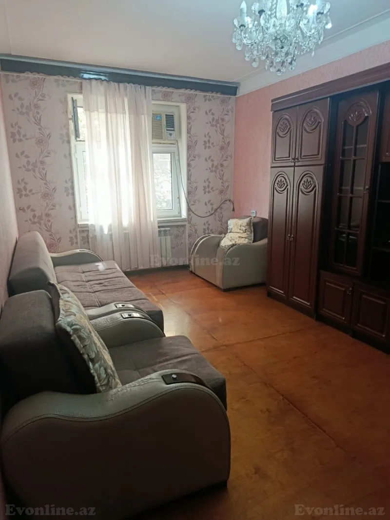 Kirayə verilir 3 otaqlı Mənzil Köhnə tikili 65 m² Bakı, Xətai r., Həzi Aslanov m — Mənzil, Bakı (4)