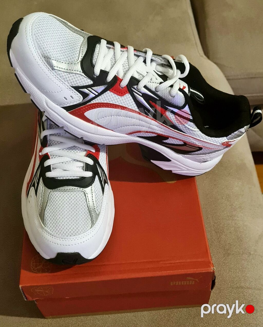 Puma Milenio Tech ağgümüşübejiviy rənglərin qarışığıdır — Krossovkalar, Xırdalan (5)