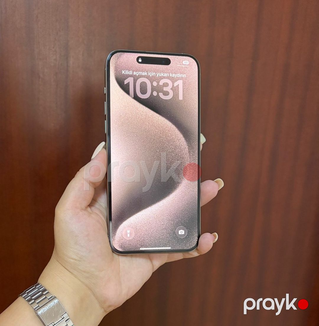 Apple iPhone 15 Pro Max Natural Titanium 256GB/8GB — Smartfonlar, Bakı (2)