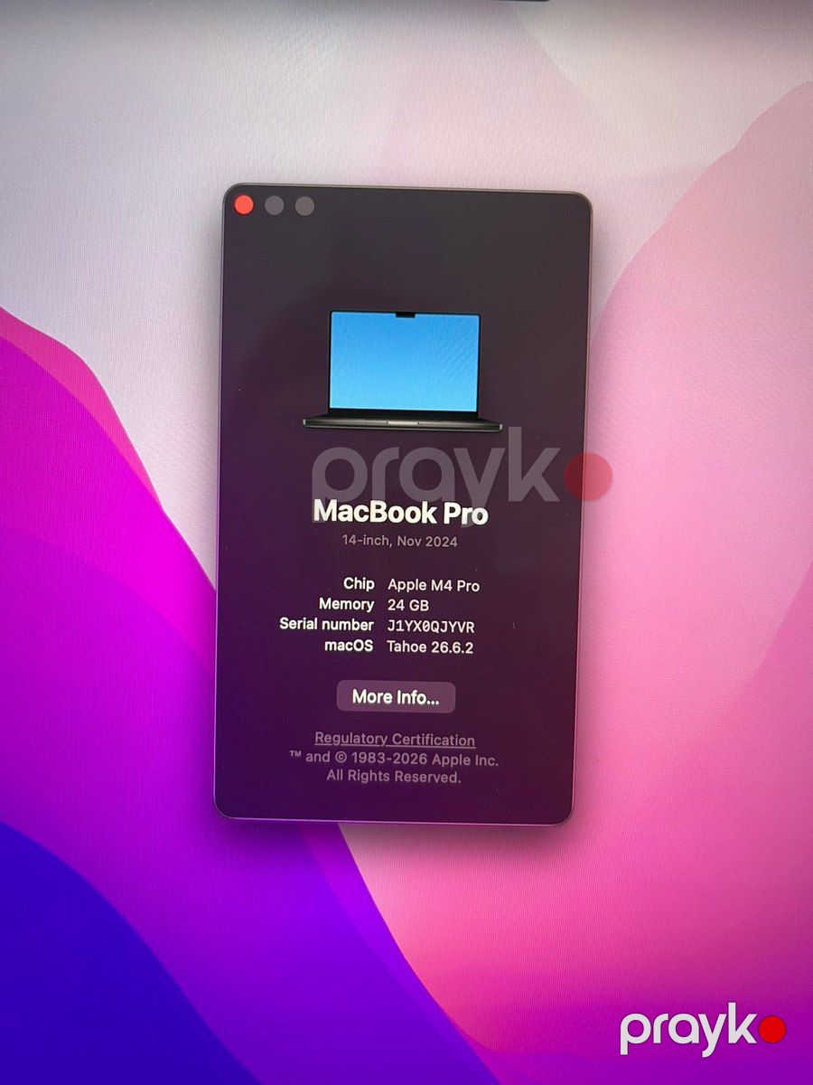Apple Macbook Pro M4 Pro 14inch (14CPU, 20GPU) — Noutbuklar, Bakı (4)