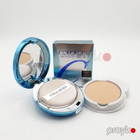 Kompakt kirşan Enough Collagen Hydro Moisture Two Way Cake Powder SPF25 - №21 — Bakı