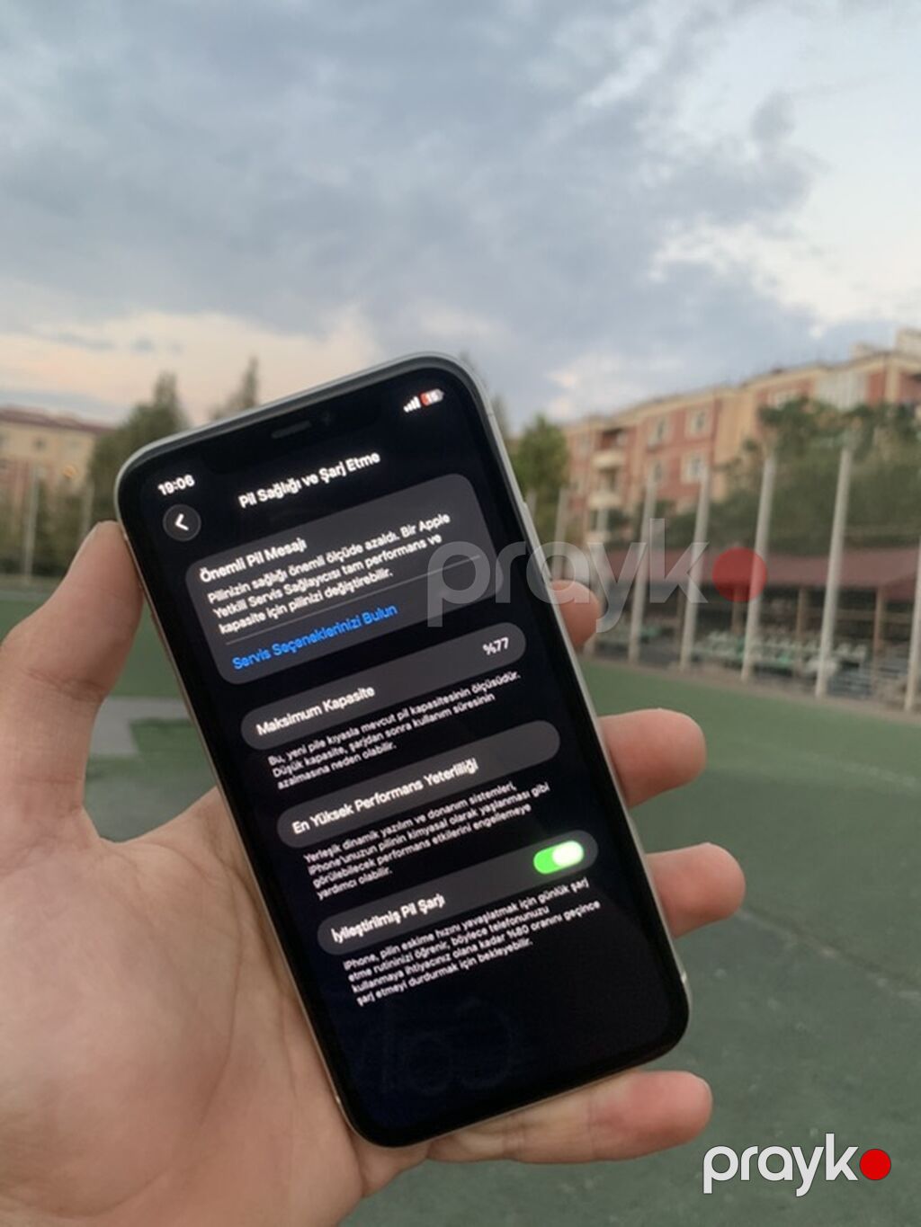 IPhone 11, Ağ, Face ID — Apple iPhone, Bərdə (2)