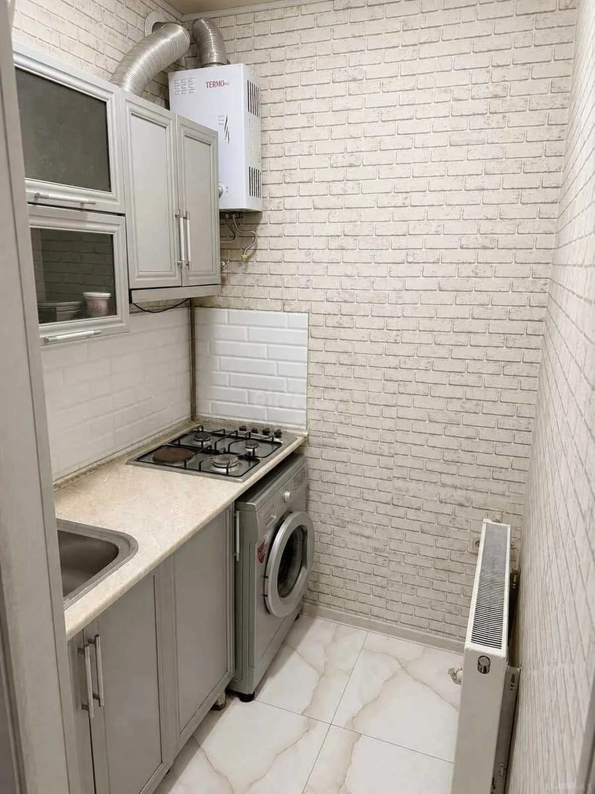 Kirayə 1 otaqlı mənzil Nəsimi metrosu yaxınlığında — Mənzil, Bakı (6)