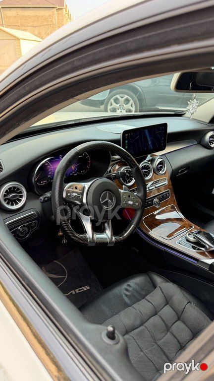 Mercedes C 300, 2.0 L, 2016 il, 261 000 km — Avtomobillər, Bakı (5)