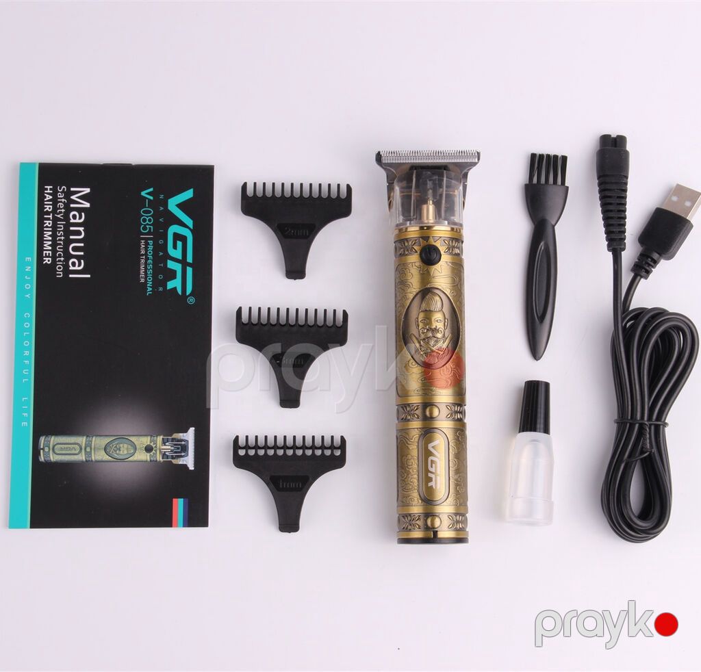 Trimmer VGR 085 - 6500 RPM / 1500MAH / 300 Dəqiqə / Cord/Cordless — Saç kəsmə maşınları, Bakı (8)