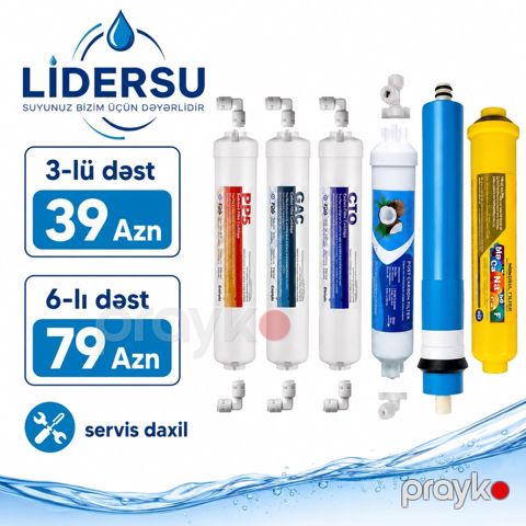 Su filteri servis — Bakı