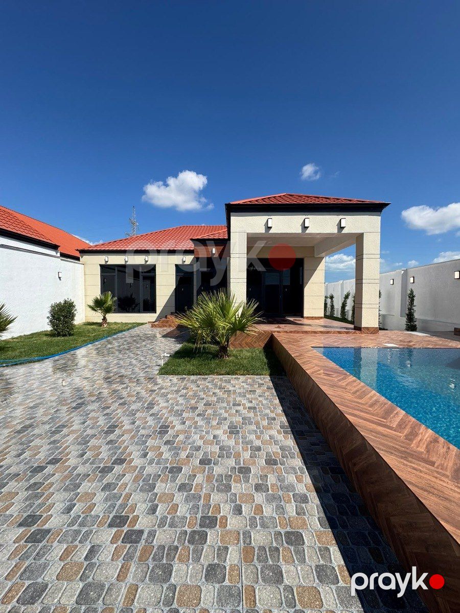 Satılır 4 otaqlı həyət evi/bağ evi 150 m² — Ev, villa, Bakı (2)