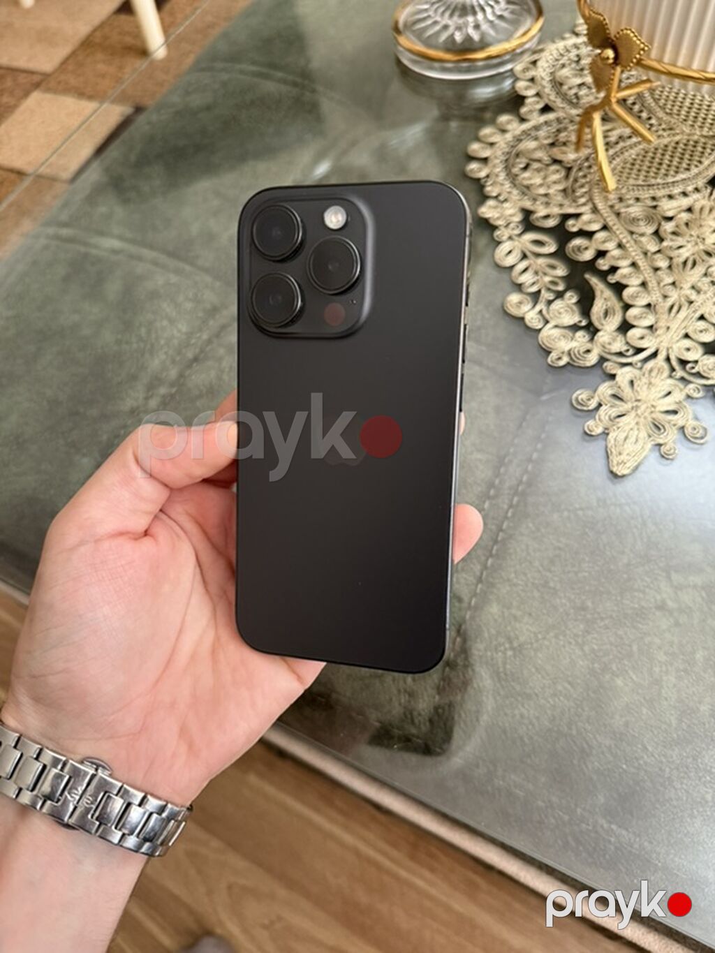 IPhone 15 Pro, Black Titanium, Face ID — Apple iPhone, Bakı (5)