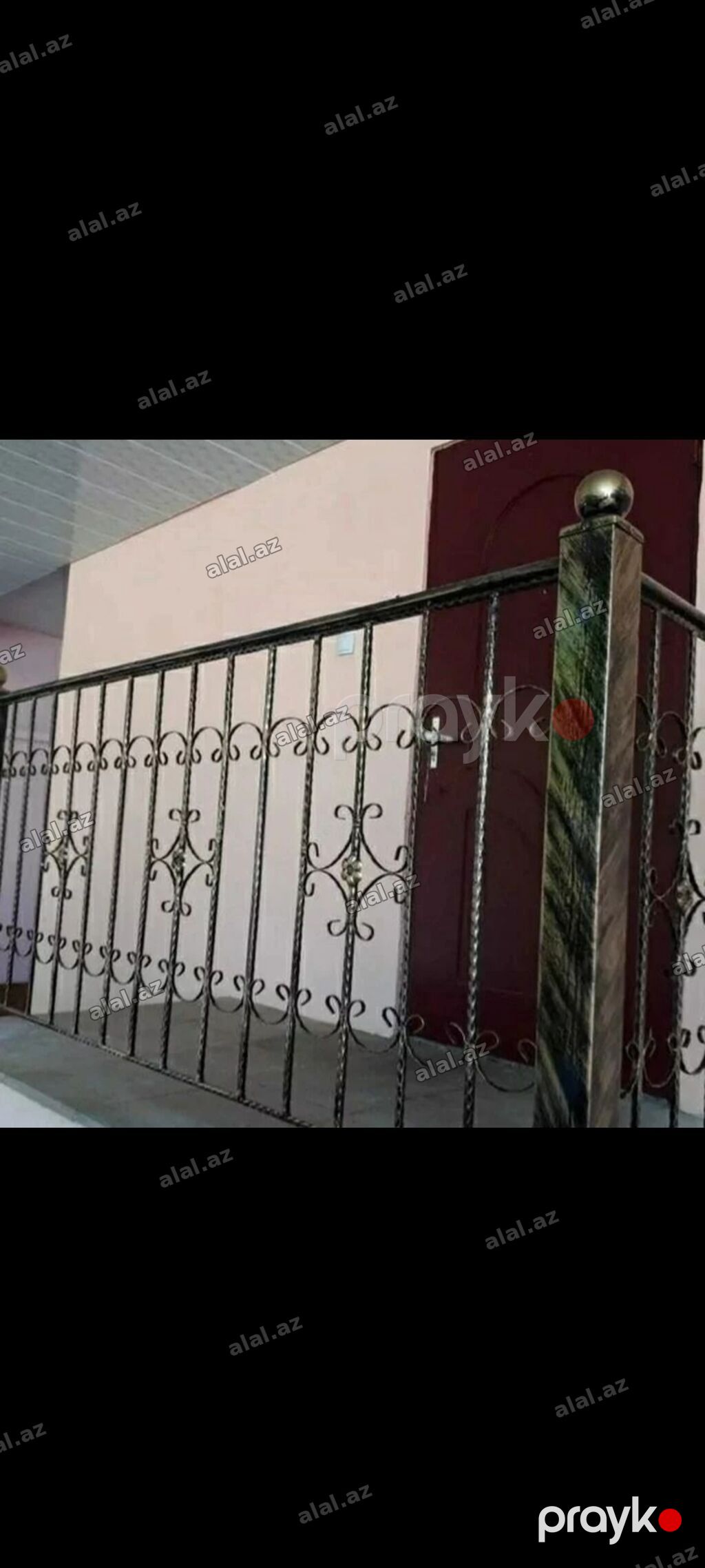 Balkon məhəccəri, Dəmir, Ödənişli çatdırılma, Pulsuz çatdırılma — Mallar, Bakı (2)