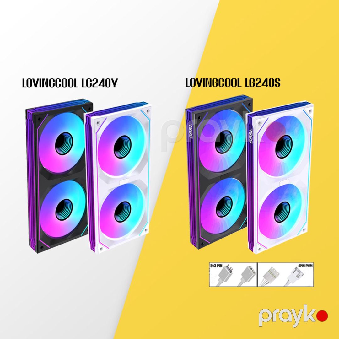 LovingCool LG240 Double Argb Case Fan with RPM Monitor — Kompüterlər və noutbuklar, Bakı (2)