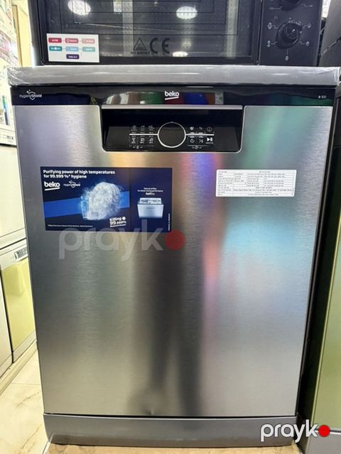 Beko qabyuyan maşın – HygieneShield seriyası, paslanmayan polad — Bakı