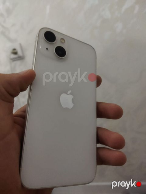 IPhone 13, 128 GB, Starlight, Barmaq izi, Simsiz şarj, Face ID — Bakı