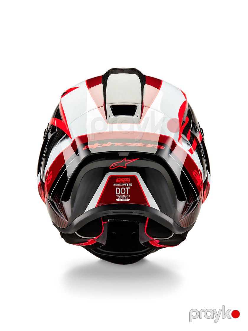 Motosiklet dəbilqəsi Alpinestars Supertech R10, karbon, rəngbərəng, ölçü S — Mallar, Bakı (3)