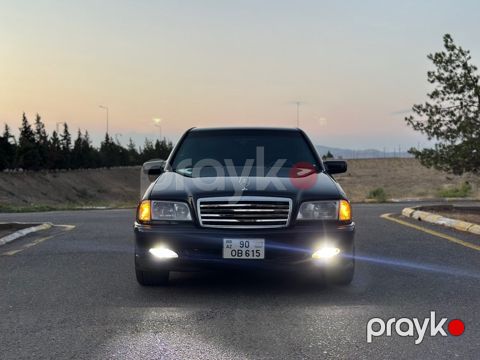 Mercedes C 200, 2.0 L, 1997 il, 555 584 km — Şirvan