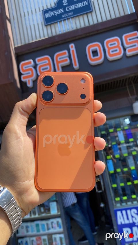 Apple iPhone 17 Pro Cosmic Orange 256GB/12GB — Bakı