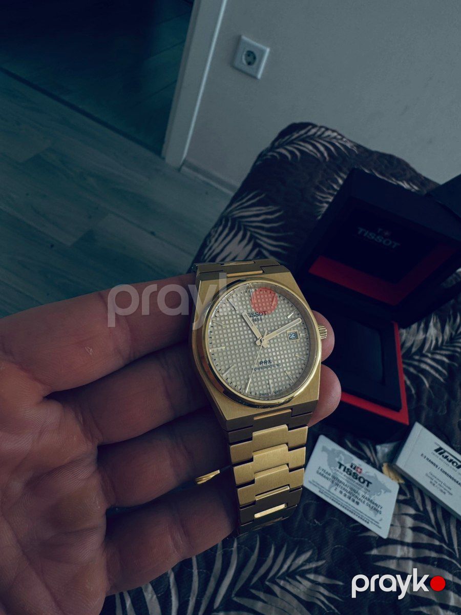 Tissot PRX Gold Powermatic 80 qol saatı — Şəxsi əşyalar, Bakı (5)