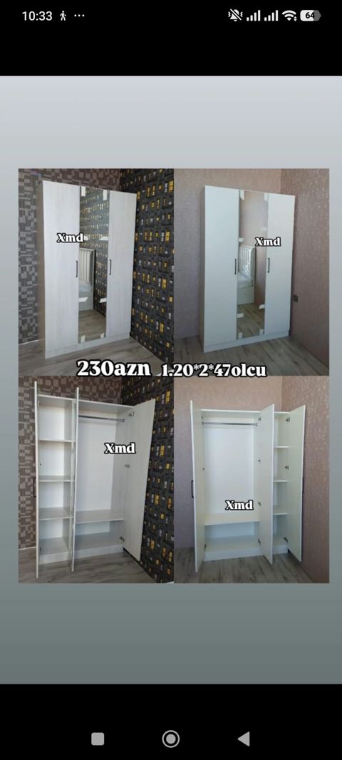 İstehsalin ozunden alin hem vaxtinza hem cibinize qənaət edin — Aişə Xanım — Şkaflar