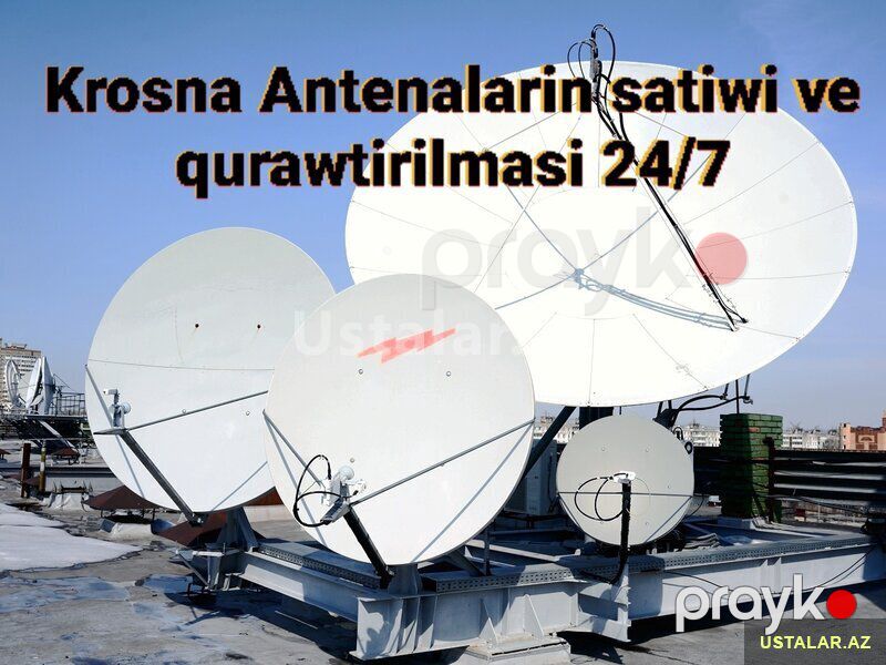 Krosna antena peyk ustasi — Audio və video cihazlarının təmiri, Bakı (2)
