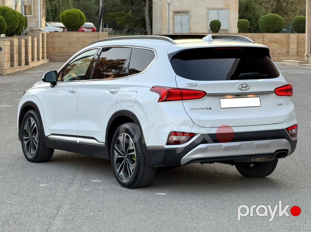 Hyundai Santa Fe, 2.0 L, 2019 il, 60 000 km — Avtomobillər, Gəncə (9)