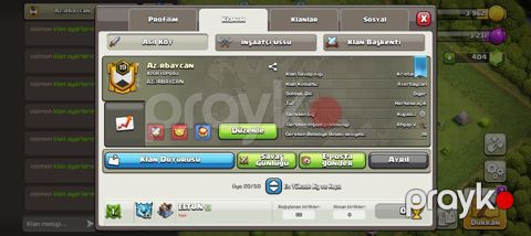 Clash of clans klanı — Qəbələ