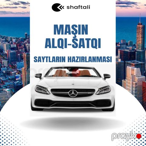 Avtomobil alqı-satqı saytı hazırlanması — Bakı