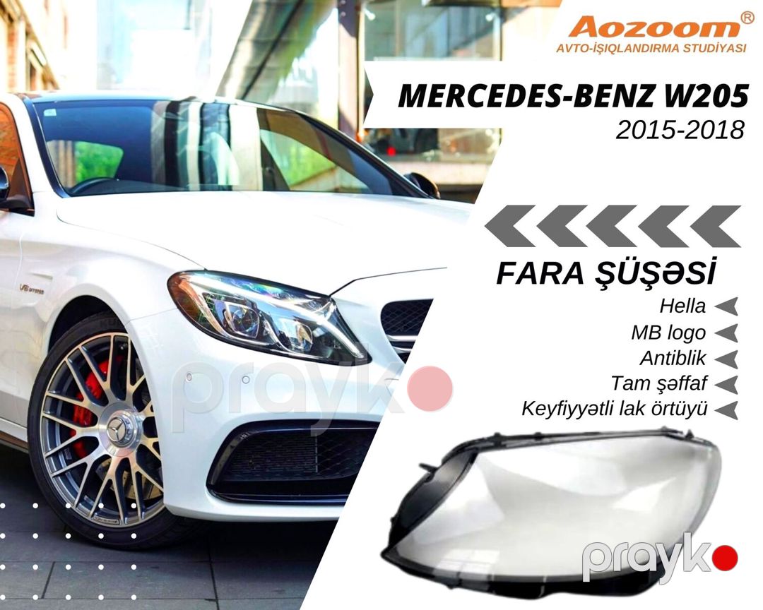 Mercedes-Benz fara şüşələri — Ehtiyat hissələri və aksesuarlar, Bakı (6)