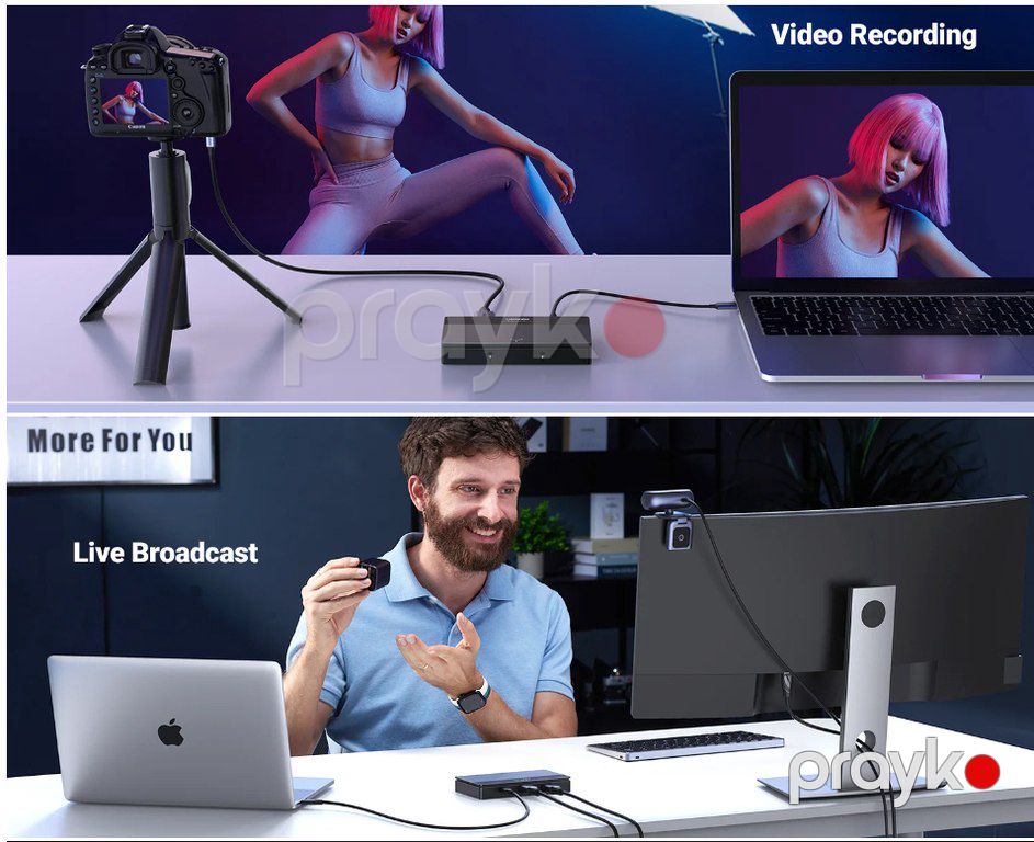 Capture Card "Ugreen" 4K Dual HDMI — Periferik cihazlar, Bakı (7)